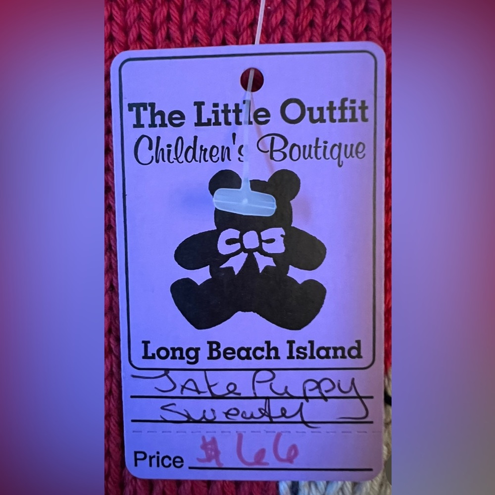 🐾🐶🐾Jake Red And Brown Puppy Sweater🐾🐶🐾 - Picture 5 of 5